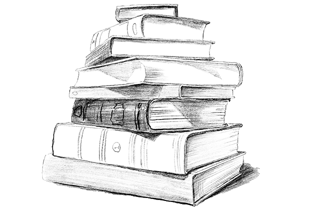 Stapel Bücher